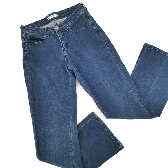 Lee Women's 8 Medium Slender Secret Straight Jeans - Picture 1 of 12